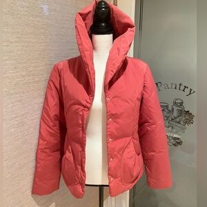 Talbots down jacket: size S